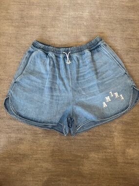 Amiri women’s denim shorts